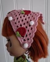 Blythe Headscarf Strawberry Fields (50 gram)