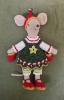 Outfit 7 Pc Set for Maileg "Christmas Outing" (50 gram)