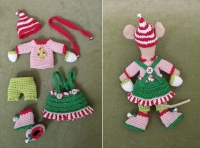 Outfit 7 Pc Set for Maileg "Little Skater" (50 gram)